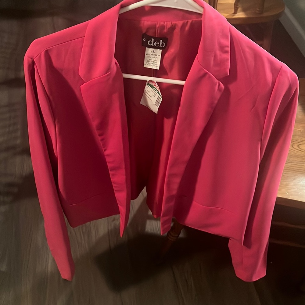 Hot Pink Blazer size L